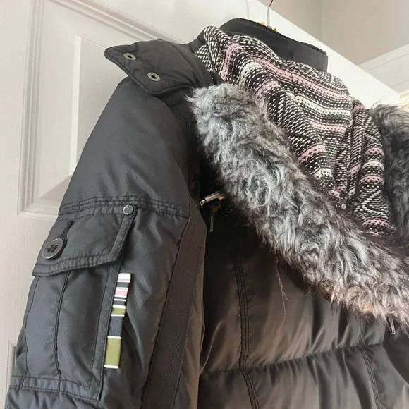 Triple Five Soul Vintage Y2K Down Parka Jacket - Picture 4 of 16